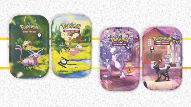 Pokémon TCG: 30th Celebration Mini Tins (ten artwork variants)