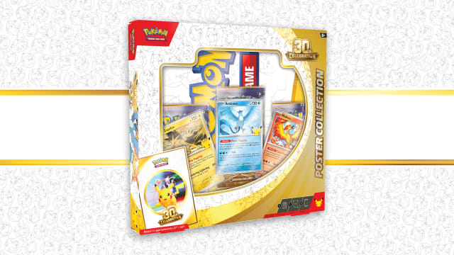 Pokémon TCG: 30th Celebration Poster Collection (Articuno, Zapdos & Moltres)