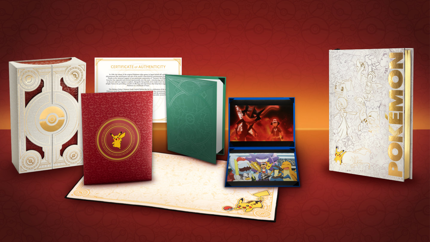 The Pokémon Deluxe Character Guide from Pikachu Press Is Available Now