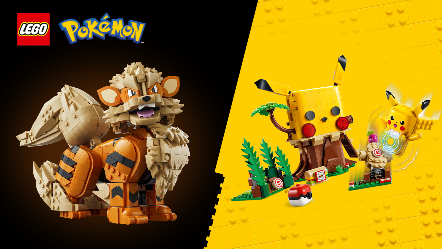 The Next Wave of LEGO® Pokémon™ Sets Has Arrived