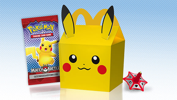 pokemon trading card game match battle McDonald's and Pokmon Introduce Happy Meal Pokmon TCG: Match Battle