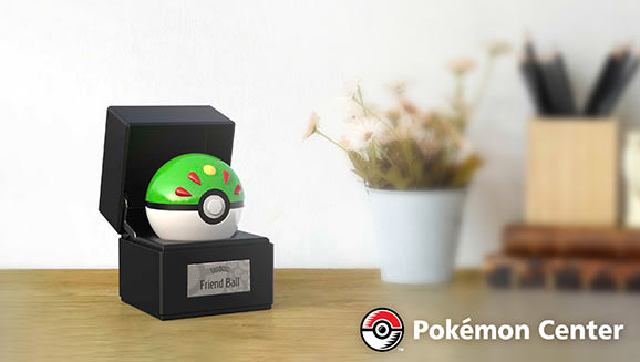 Get The Wand Company's Friend Ball Replica Now at the Pokémon Center