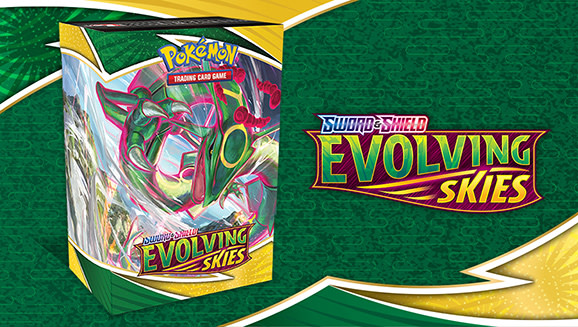 pokemon evolving skies booster box retail price by year end? Rayquaza VMAX leads the surge from on high Get the Pokmon TCG: Sword