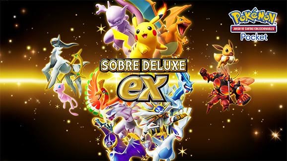 El Sobre Deluxe ex llega a JCC Pokémon Pocket