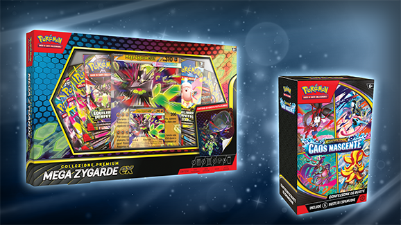 Prodotti ufficiali di Pokémon Megaevoluzione - Caos Nascente