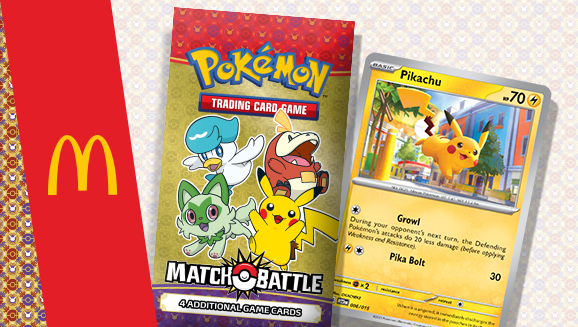 pokemon cards mcdonald Pokémon TCG: Match Battle Returns to McDonald's Happy Meals