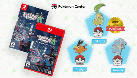 Preorder Pokémon Legends: Z‑A at Pokémon Center to Receive a Gift