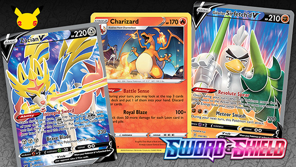 new galar pokemon cards | Legends of Tin Zamazenta V A big celebrationwith gigantic Pokmon TCG cards *NEW SWORD AND SHIELD POKEMON