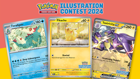 Pokémon Trading Card Game Illustration Contest 2024 Winners Promo