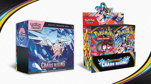 Pokémon TCG: Mega Evolution—Chaos Rising Product Showcase