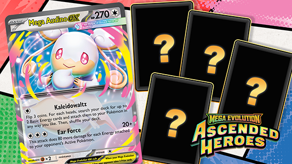 Erika's Victreebel, Mega Audino ex, and More from Mega Evolution