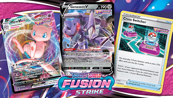 fusion strike pokemon cards Pokémon TCG: Sword & Shield—Fusion Strike Competition-Ready Cards