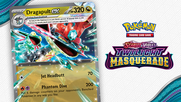 pokmon - trading card game: dragapult ex league battle deck TCG: Hunt's Bookshop Psychic Phantom Drive (200 Put 6 damage counters on your opponents Benched Pokmon in any way you like.) Pokmon TCG: Dragapult ex League