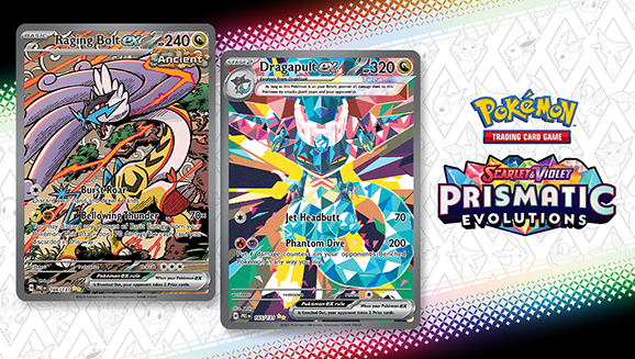 pokemon reprint cards Reprint Glow‑Ups from the Scarlet & Violet—Prismatic Evolutions Expansion