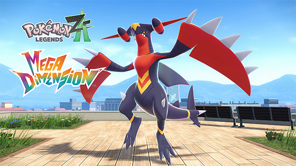 追加分 ◆ Happy Mega Garchomp Z chegou na DLC Pokémon Legends: Z‑A – Mega Dimension