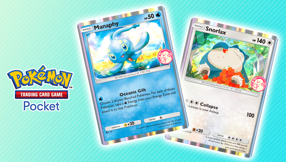 Manaphy and Snorlax Star in this Pokémon TCG Pocket Wonder Pick Event