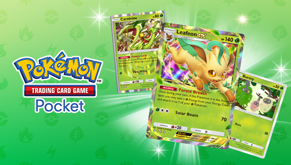 grass pokemon cards Grass-type Pokémon Mass Outbreak in Pokémon Trading Card Game Pocket