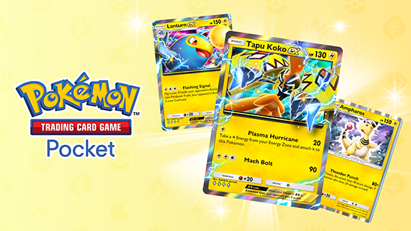 Lightning-type Mass Outbreak in Pokémon Trading Card Game Pocket