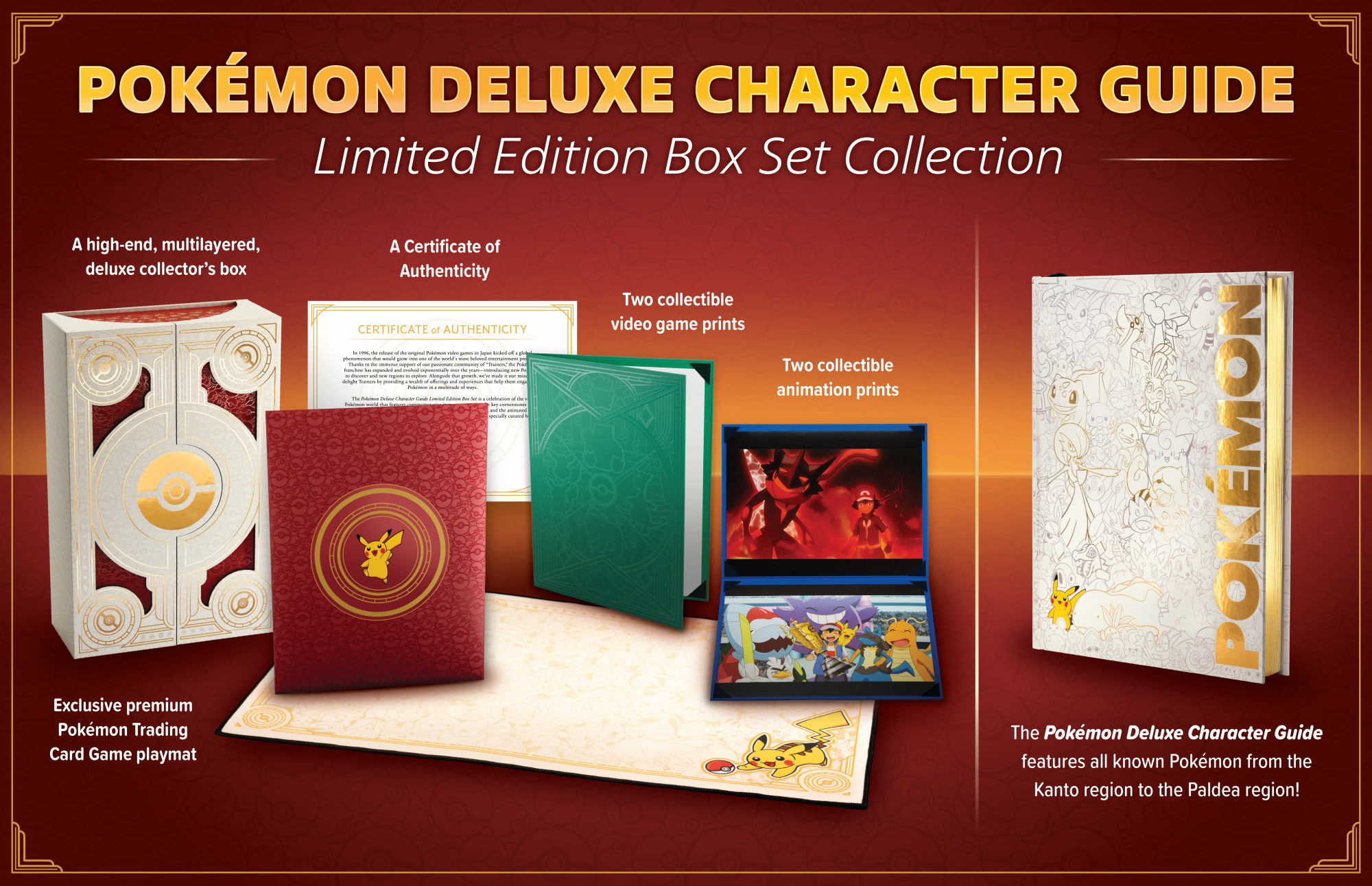 The Pokémon Deluxe Character Guide from Pikachu Press Is Available Now