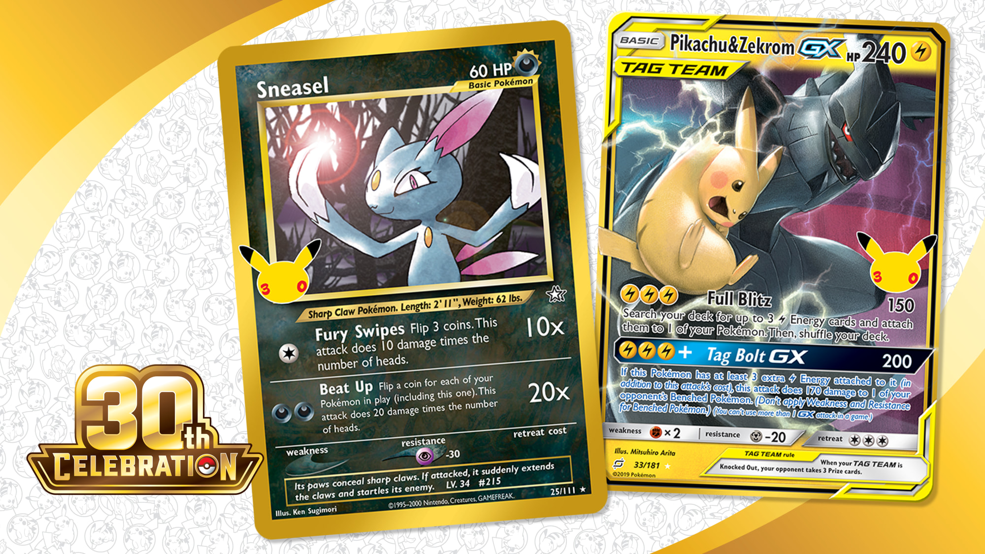 Highlighting 10 Cards from the Pokémon TCG: 30th Celebration