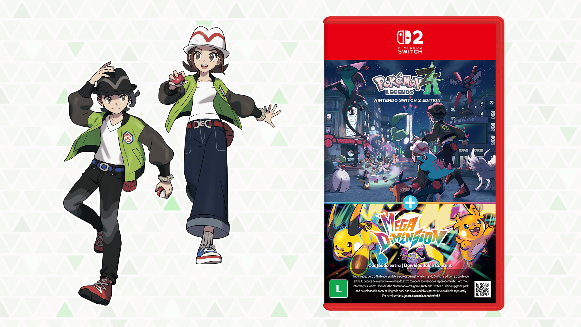Pokémon Legends: Z-A – Nintendo Switch 2 Edition + Mega Dimension