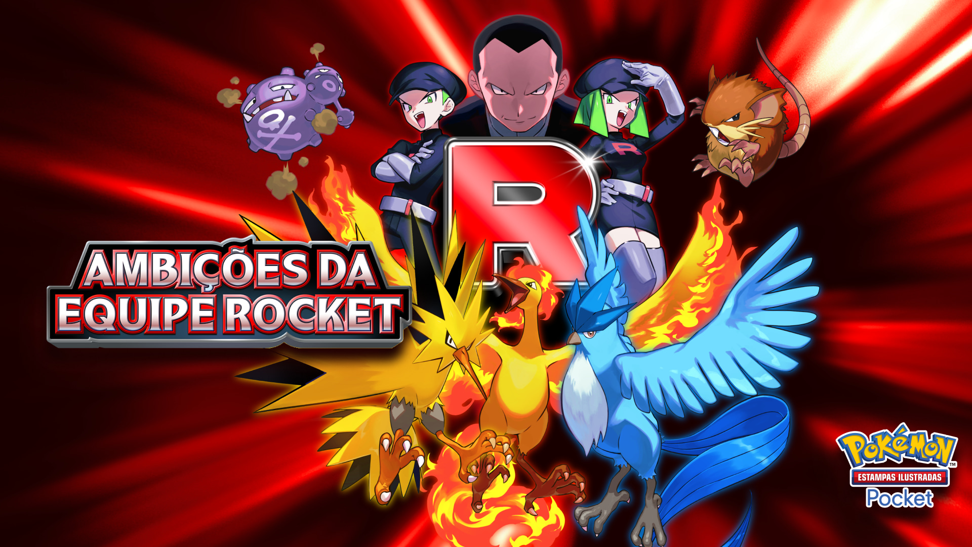 Pokémon Pocket Ambições da Equipe Rocket