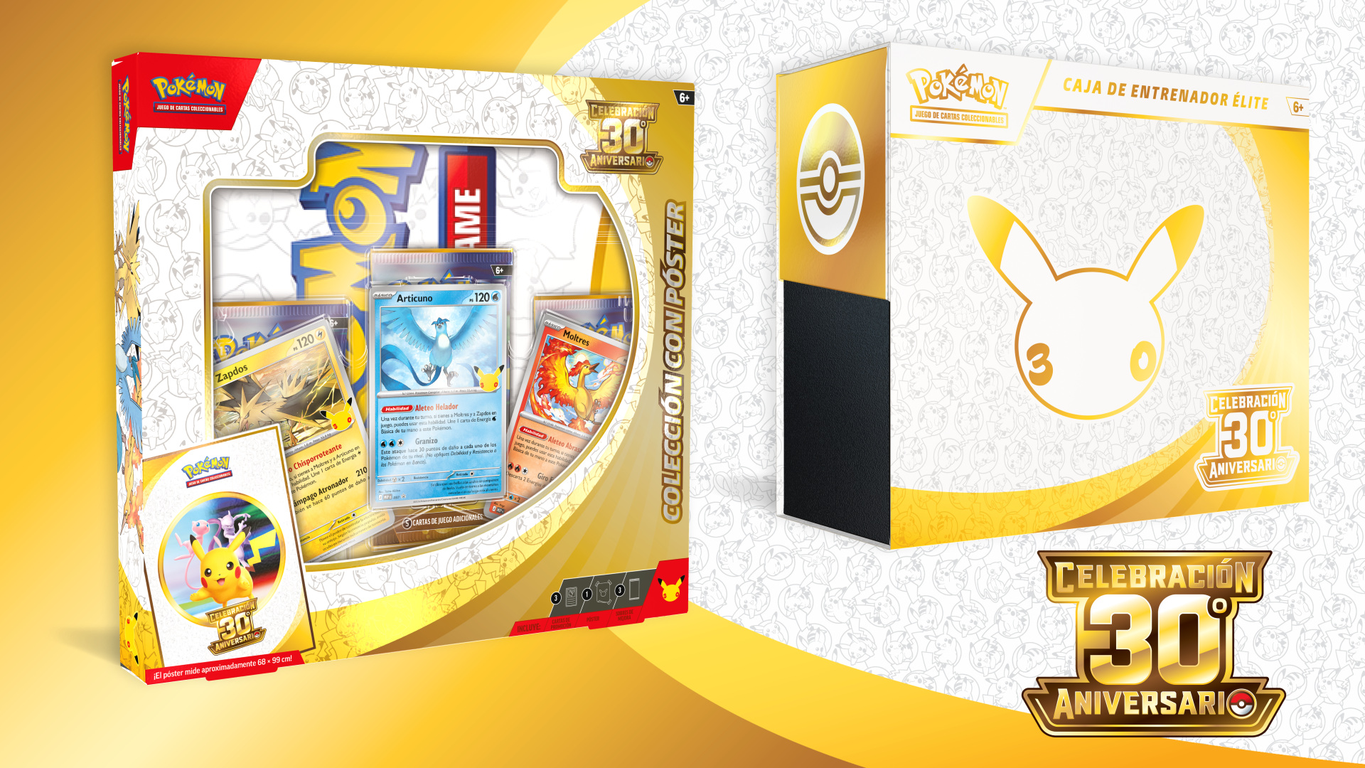 Celebration Products 30th Anniversary of JCC Pokémon