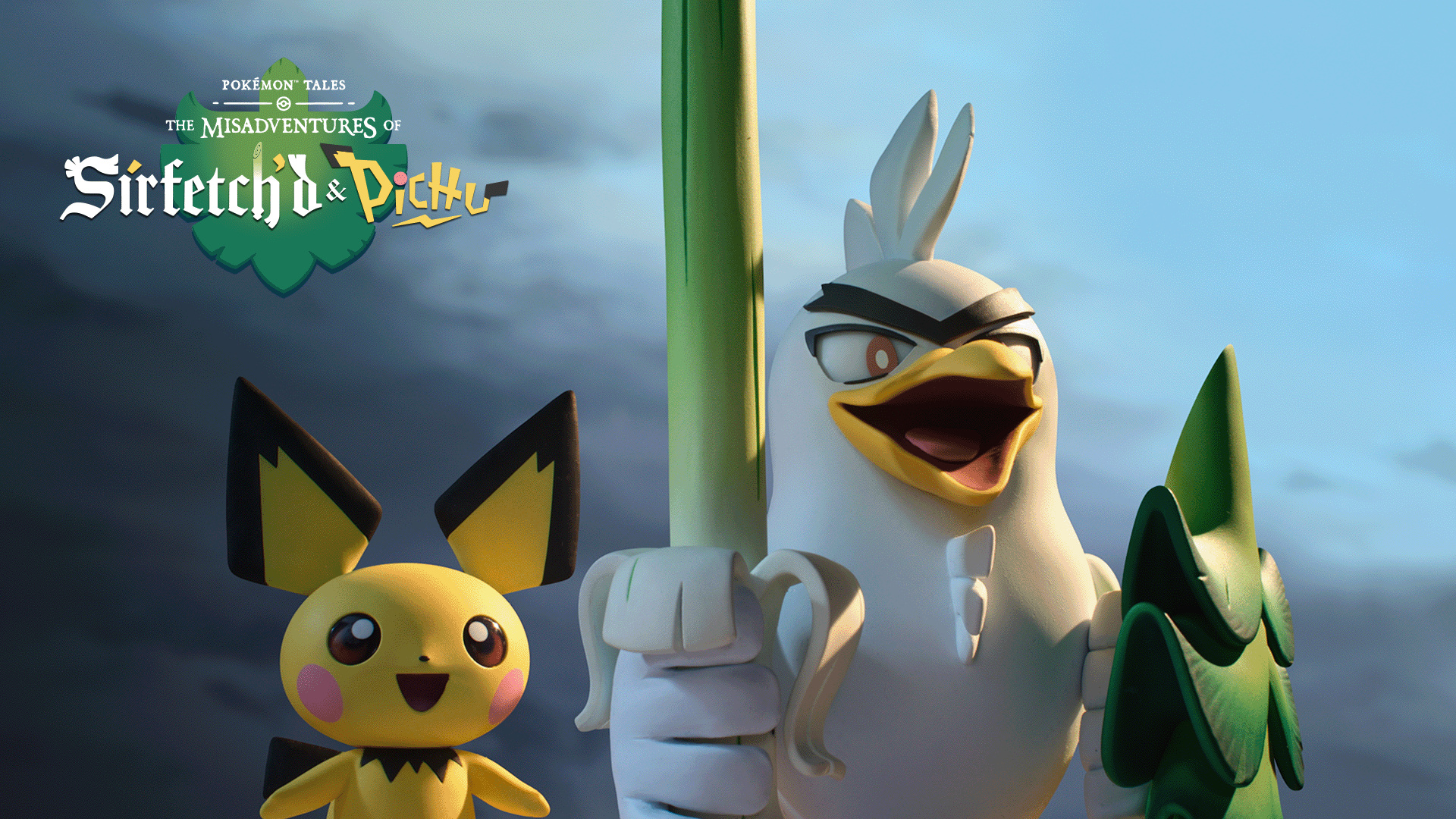 Pokemon.com — Pokémon Tales: The Misadventures of Sirfetch'd & Pichu Coming to Disney+ in 2027