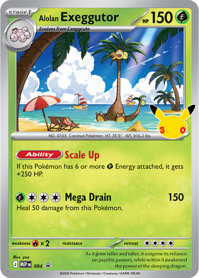 30th Celebration Tech Sticker Collection promo card