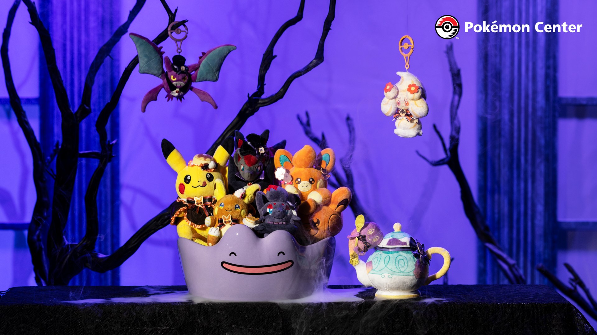 Enjoy Sweet and Spooky Surprises with Pokémon Center Halloween Plush