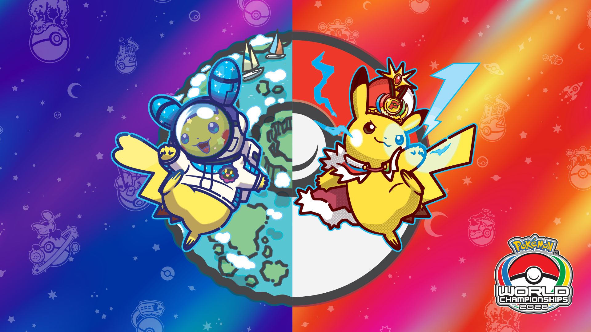 Offizielles Motiv zum Pokémon Worlds Soundtrack 2026