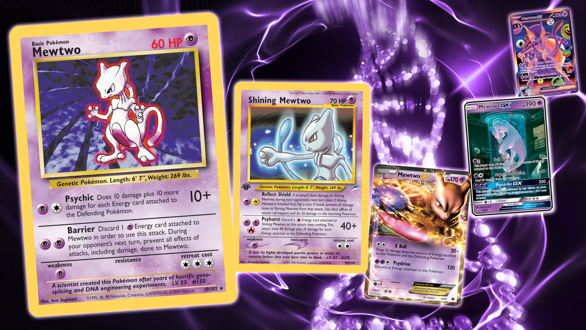 pokemon original mewtwo card Pokemon PSA 10 Gem Mint 1st Edition Mewtwo Holo Rare 10/102 1st Edition  Base Set