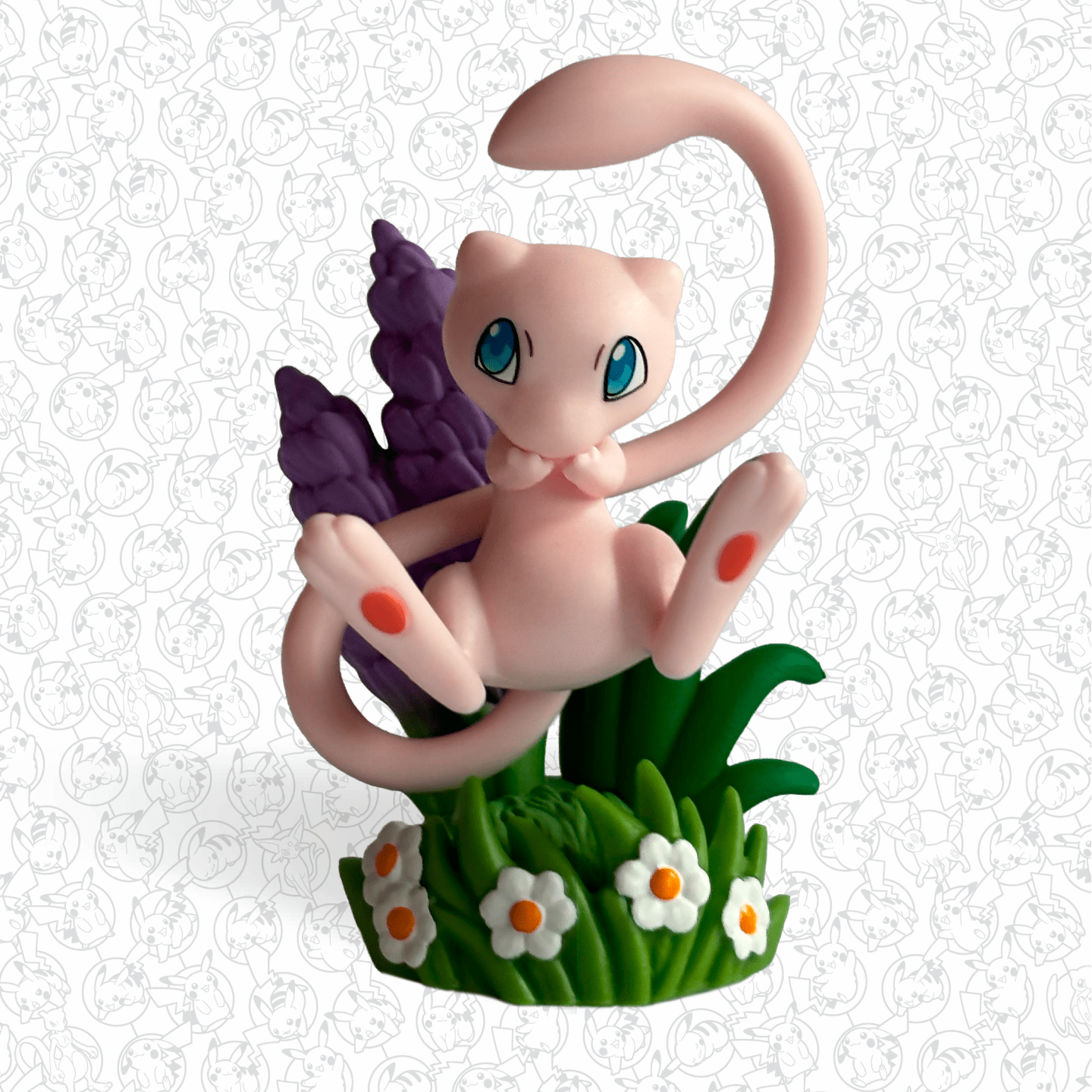 Mew figure from Pokémon TCG 30th Celebration Figure Collection