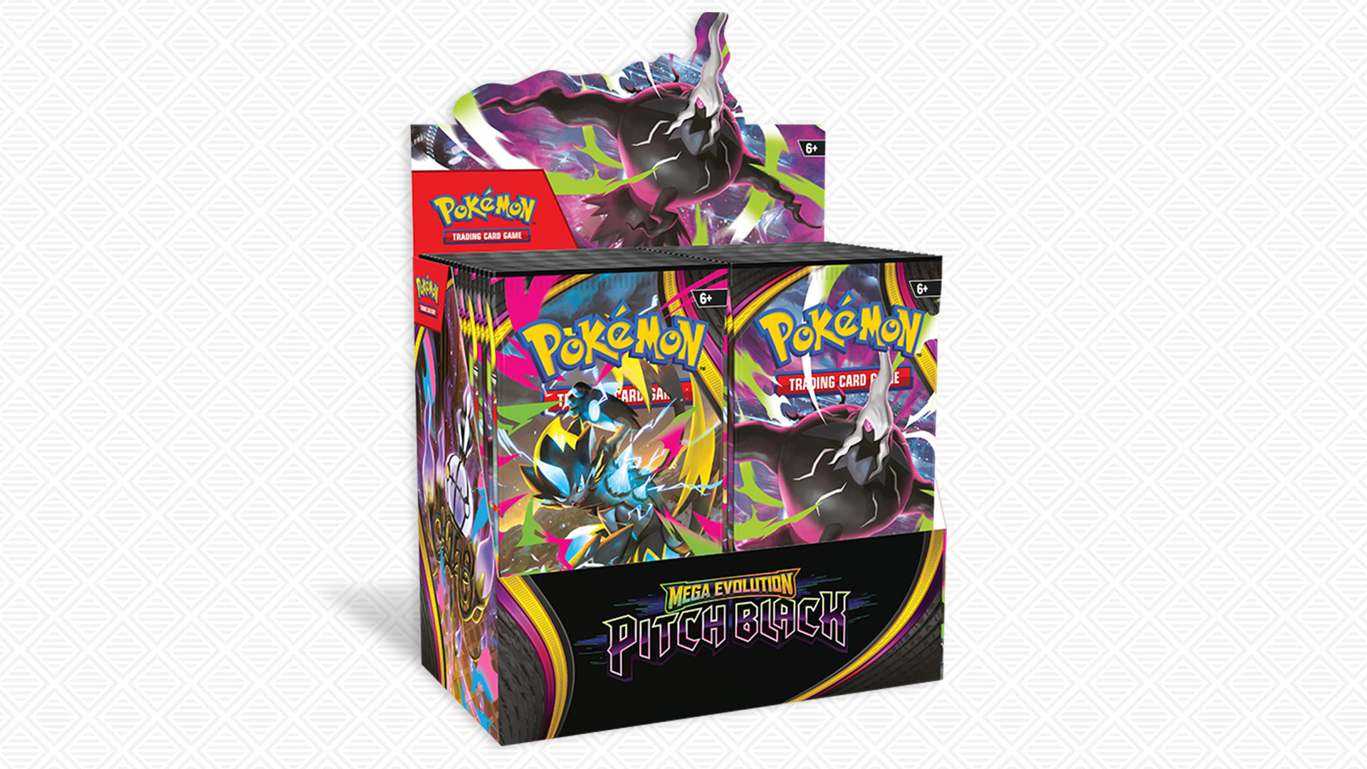 darkrai booster box Pokémon TCG: Mega Evolution—Pitch Black Product Showcase