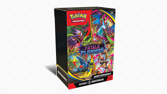 Pokémon-Sammelkartenspiel: Boosterbundle Mega-Entwicklung – Fatale Flammen