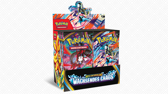 Pokémon-Sammelkartenspiel: Booster-Display Mega-Entwicklung – Wachsendes Chaos