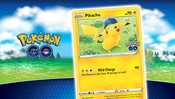 pikachu pokemon go card TCG - Pokemon (Stamped) Holographic 028/078 Colorless Artist Pikachu (Pokmon GO 28) -