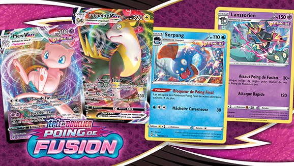 Fulgudog VMAX 267/264 Arc-en-ciel – Coffret 10 Cartes Pokémon Françaises – Épée Et Bouclier 8 Poing De Fusion