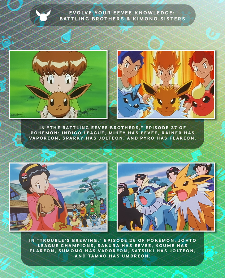 Celebrate Eevee Day with the 411 on Eevee and its Evolutions