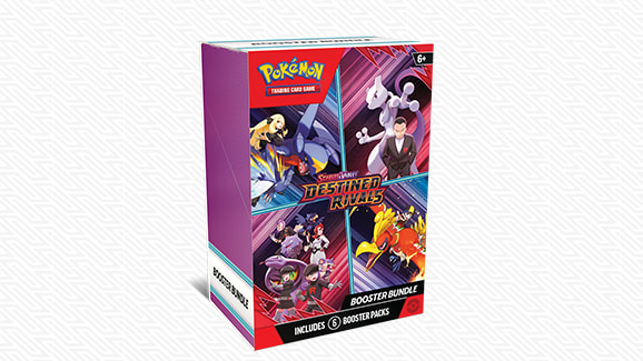 destined rivals booster box promo card Pokémon TCG: Scarlet & Violet—Destined Rivals Product Showcase