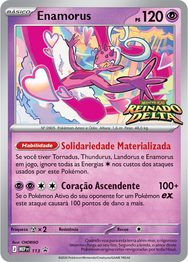 Enamorus — carta Pokémon TCG