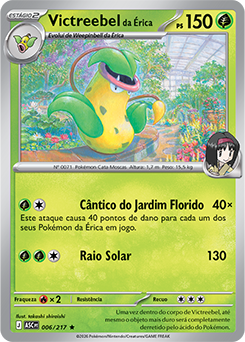 ポケモン Victreebel da Érica, Mega Audino ex e muito mais em Megaevolução