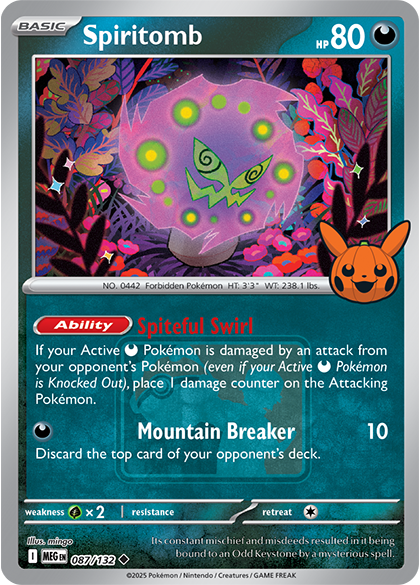 weird places to find pokemon cards Strange Timepiece 128/132 Uncommon | Mega Evolution weirdest pokemon cards The Pokémon